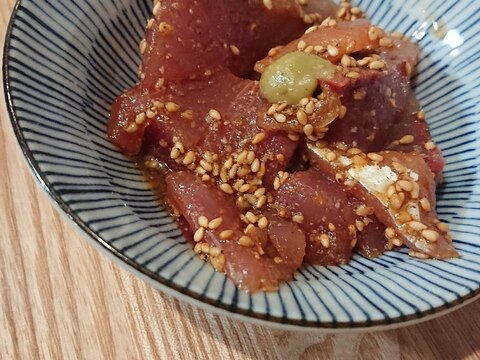 ごまサバでなく、ごまブリ